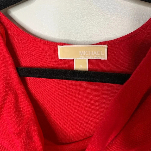 Michael Kors Red Sweater Size small - Picture 3 of 6